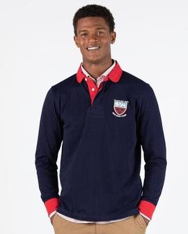 POLO RUGBY SHIRT NAVY