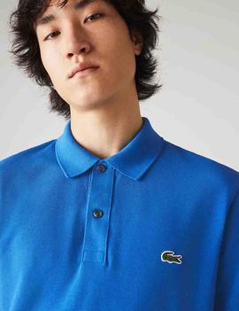 POLO LACOSTE SLIM FIT QPT AZUL