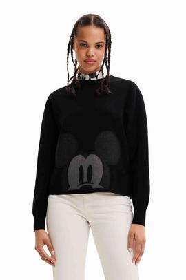 JERSEY PATCH MICKEY MOUSE NEGRO