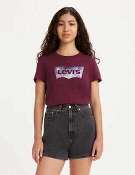 CAMISETA LEVI’S® THE PERFECT TEE BATWING GALAXY FILL