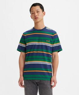 CAMISETA LEVI’S® RELAXED FIT POCKET TEE DORM NAVAL