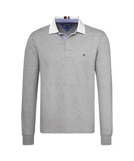 ICONIC RUGBY REGULAR FIT CLOUD HTR