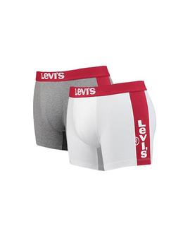 LEVIS 200SF LEVIS TAB BOXER BRIEF 2 PACK WHITE