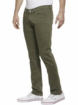 PANTALÓN VAQUERO SCANTON SLIM FIT HERITAGE OLVNC OLIVE NIGHT