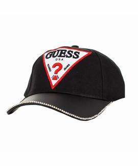 PU VISOR BASEBALL CAP BLACK