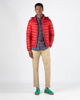 DOWN JACKET BASIC RED