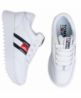 HIGH CLEATED FLAG SNEAKER TWILIGHT WHITE