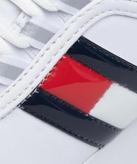 HIGH CLEATED FLAG SNEAKER TWILIGHT WHITE