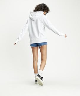 GRAPHIC SPORT HOODIE FILLED BW T2 WHITE