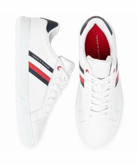 ESSENTIAL LEATHER CUPSOLE WHITE