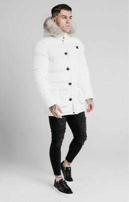 RIP STOP PUFF PARKA WHITE