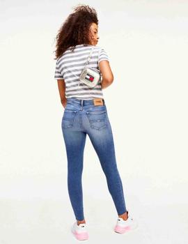 PANTALÓN VAQUERO NORA MID RISE SKINNY FIT ANKLE ARMBS