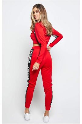CHASER TRACK PANT RED