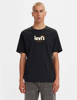 CAMISETA LEVI’S® RELAXED FIT NEGRA