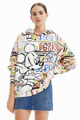 SUDADERA OVERSIZE MICKEY MOUSE LETTERS