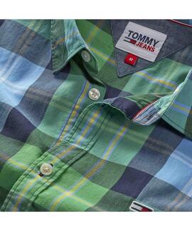 CAMISA ESSENTIAL DE CUADROS MULTICOLOR