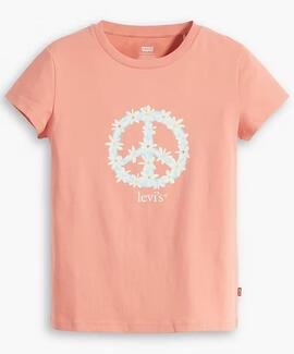 CAMISETA LEVI’S® GRAPHIC AUTENTIC TEE PEACE TERRA COTTA