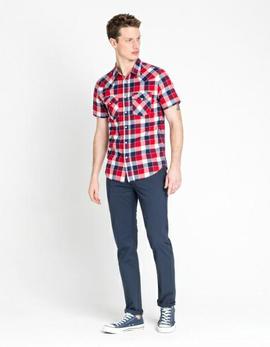 SS WESTERN SLIM FIT BRIGHT RED