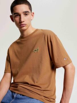 CAMISETA GOLD SIGNATURE REGULAR FIT CAMEL