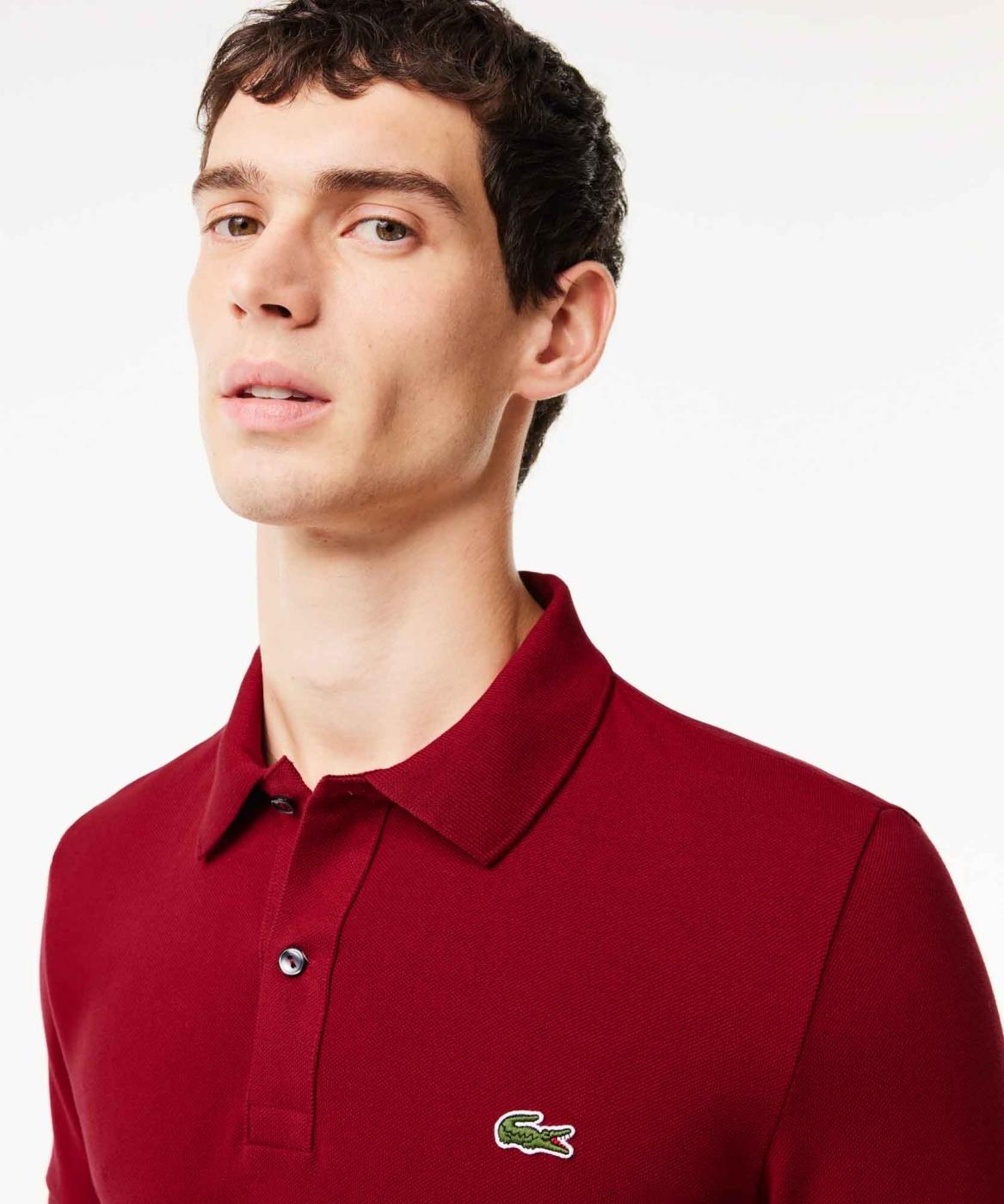 Polo lacoste granate sale