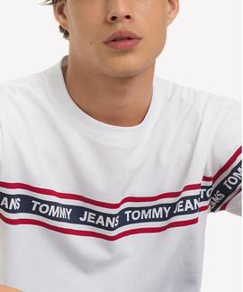 TJM ESSENTIAL TAPE RELAXED FIT CLASSIC WHITE
