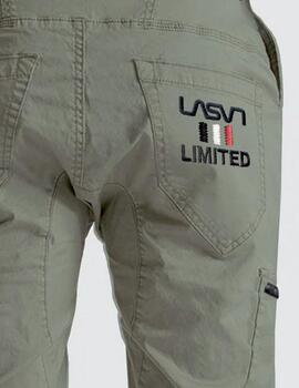 PANTALÓN DE HOMBRE JOGGER CARGO LA SAL LIMITED KAKI