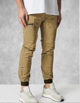 PANTALÓN DE HOMBRE JOGGER CARGO LA SAL LIMITED BEIGE