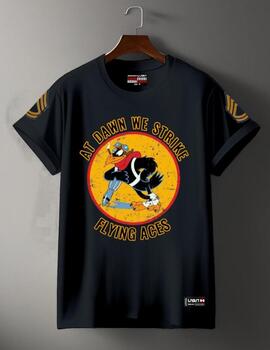 CAMISETA DE HOMBRE LA SAL STRIKE NEGRA