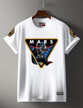 CAMISETA DE HOMBRE LA SAL MARS BLANCA