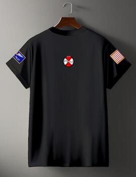 CAMISETA DE HOMBRE LA SAL 12  NEGRA