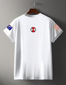 CAMISETA DE HOMBRE LA SAL 12  BLANCA