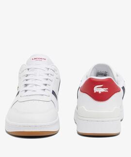 ZAPATILLAS LACOSTE MEN'S T-CLIP SET WHITE / NAVY / RED