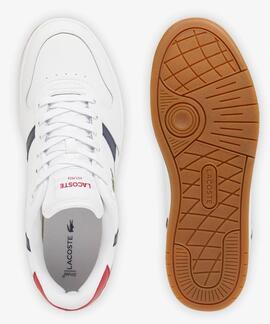 ZAPATILLAS LACOSTE MEN'S T-CLIP SET WHITE / NAVY / RED