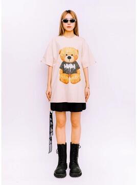 CAMISETA UNISEX MWM TEDDY BEIGE