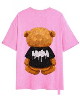 CAMISETA UNISEX MWM TEDDY ROSA