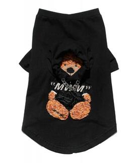 ROPA PARA MASCOTAS MWM TEDDY NEGRO