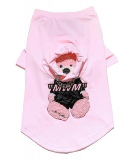 ROPA PARA MASCOTAS MWM TEDDY ROSA