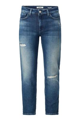 PANTALÓN VAQUERO DESTINY DESTROYED SKINNY FIT MEDIUM WASH