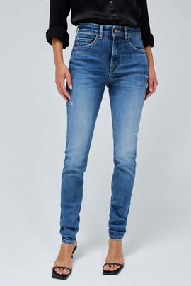 PANTALÓN VAQUERO FAITH SKINNY FIT HIGH RISE CON ROTOS