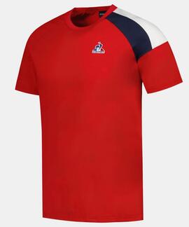 CAMISETA UNISEX TRICOLORE ROJA