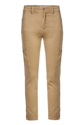 PANTALÓN CARGO FAITH PUSH IN CROPPED SKINNY FIT BEIGE