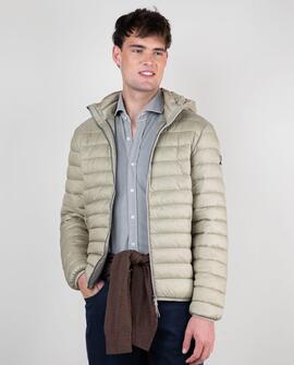 CHAQUETA ACOLCHADA BÁSICA BEIGE