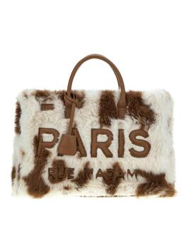 BOLSO RUE MADAM PARIS DAKOTA TOTE FUR COW