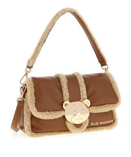 BOLSO RUE MADAM PARIS VERMONT IT BAG BROWN / COOKIE