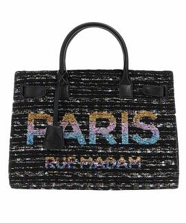 BOLSO RUE MADAM PARIS BEVERLY TOTE BLACK