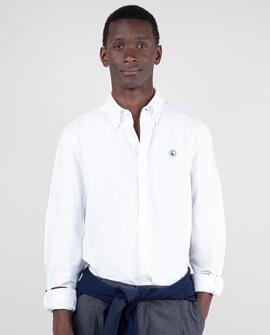 CAMISA OXFORD LISO BLANCO