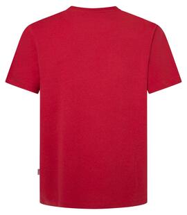 CAMISETA CLAG REGULAR FIT 276 RUBY RED