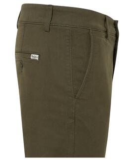 PANTALÓN BOLSO CHINO SLIM FIT GYMDIGO 676 LEAF GREEN