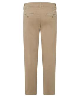 PANTALÓN BOLSO CHINO SLIM FIT GYMDIGO 840 CONCRETE BEIGE