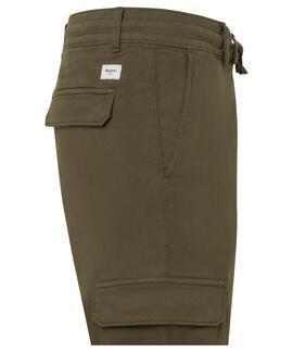 PANTALÓN BOLSO CARGO GYMDIGO 676 LEAF GREEN